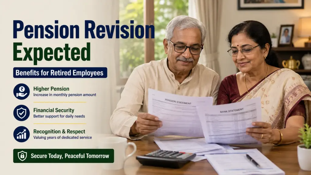 Retired government employees expecting pension revision under the 7th Pay Commission