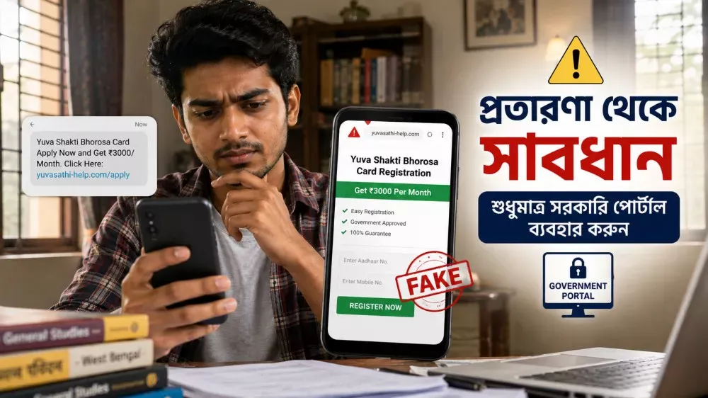 ভুয়া যুব শক্তি ভরসা কার্ড প্রতারণা সম্পর্কে সতর্কতা