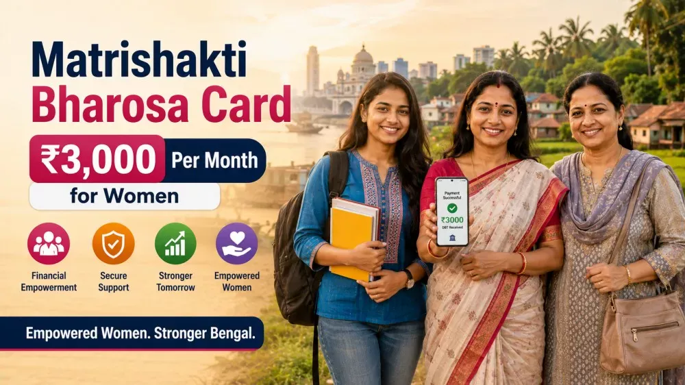 Women receiving benefits under Matrishakti Bharosa Card scheme in West Bengal