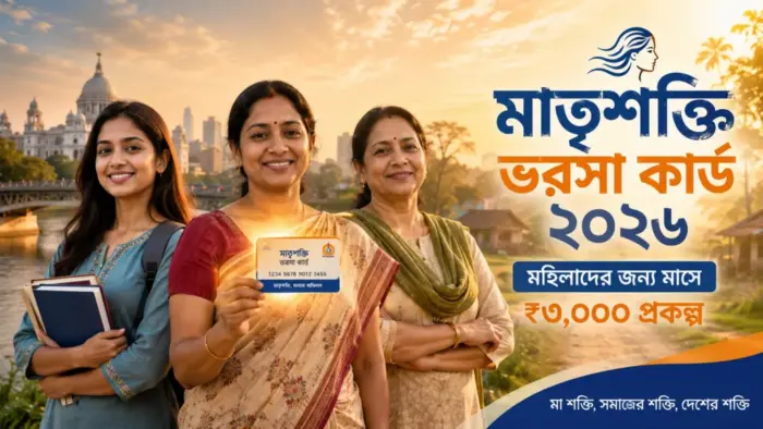 মাতৃশক্তি ভরসা কার্ড ২০২৬ প্রকল্পে পশ্চিমবঙ্গের মহিলারা