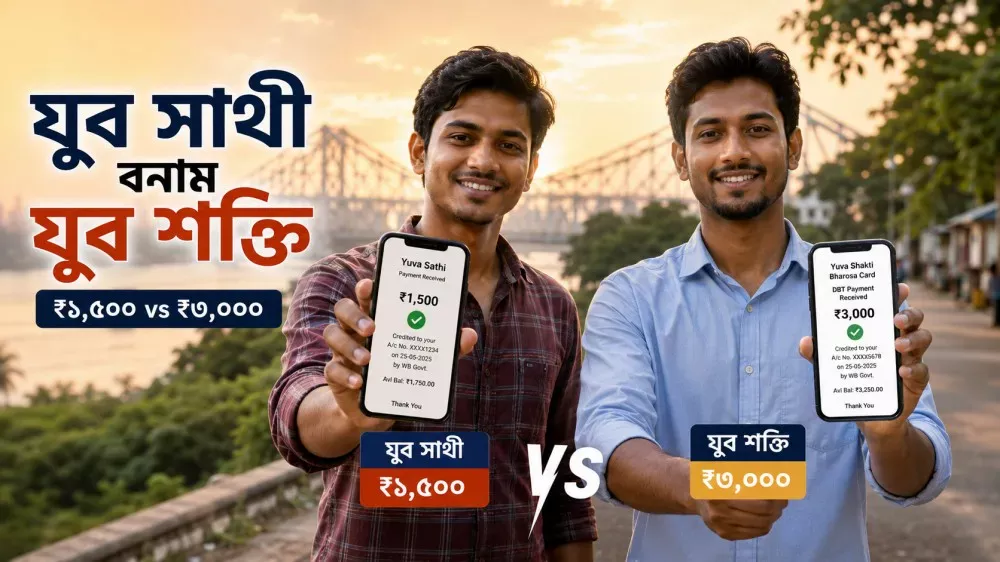 যুব সাথী ও যুব শক্তি ভরসা কার্ড তুলনা